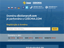 Tablet Screenshot of dictionary9.com